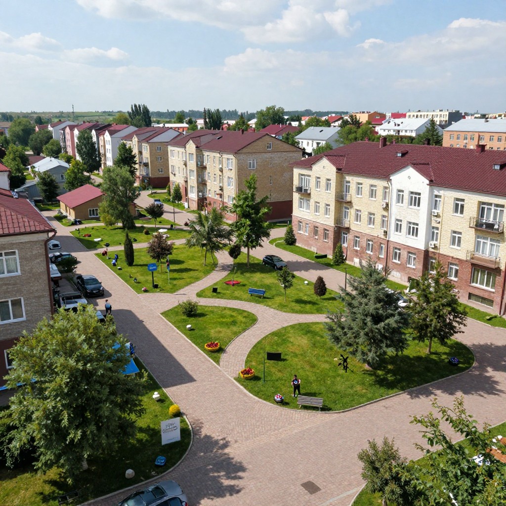 Городская среда Майкопа: благоустройство дворов и общественных пространств
